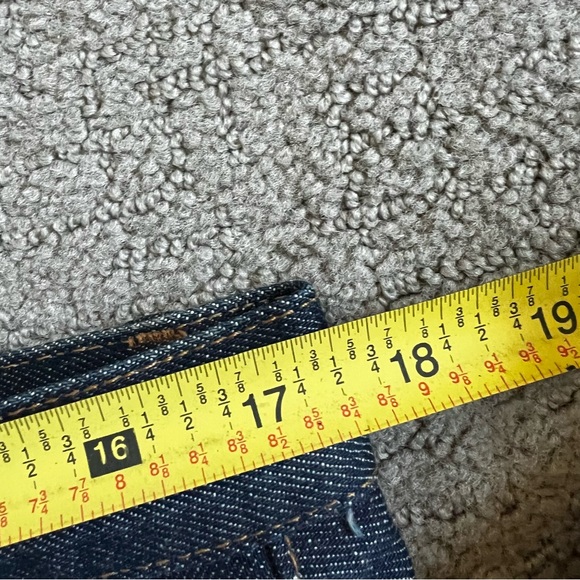 A.P.C. France Mens Petit Standard Japanese Selvedge Denim Jeans Sz 33 Raw Indigo - Picture 11 of 13